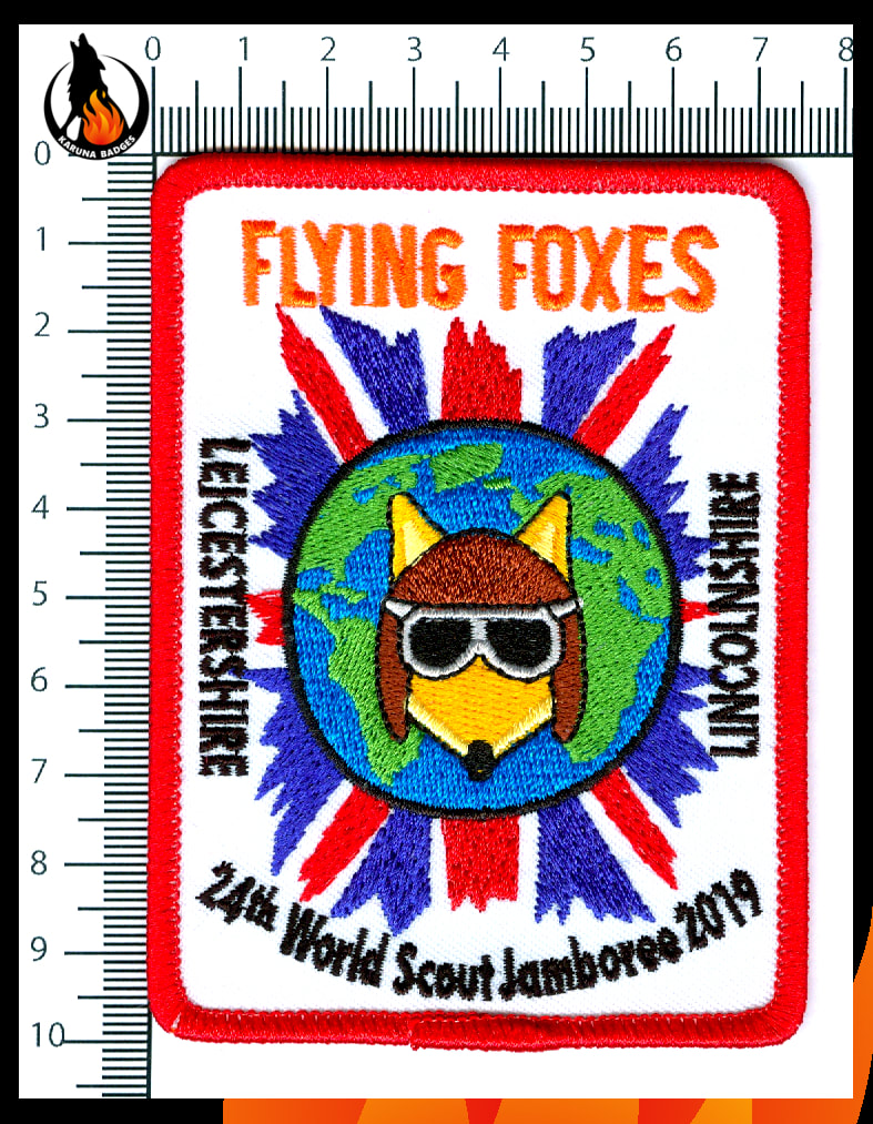 UK Unit 20 Sherlock Homies Badge 24th World Scout Jamboree 2019 Patch 